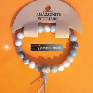 Bracciale Energia in pietra - AMAZZONITE (Equilibrio e Concentrazione)