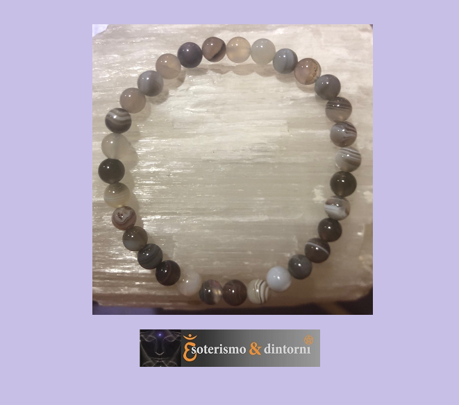 Bracciale in agata botswana