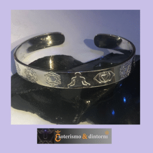 Bracciale Chakra placcato argento
