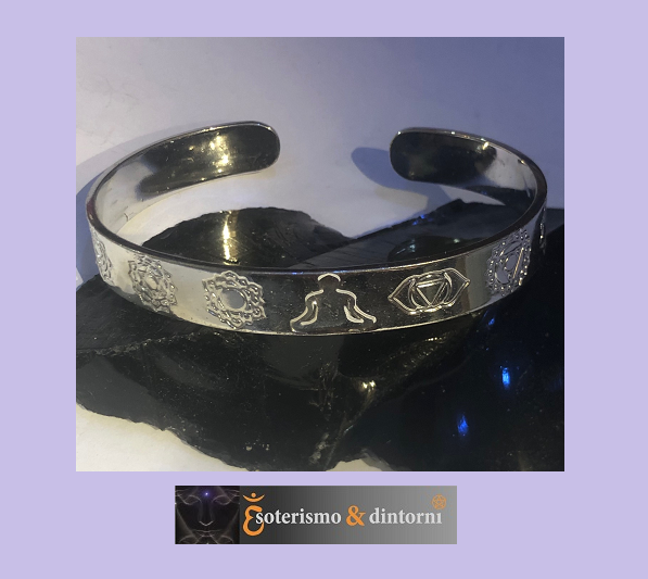 Bracciale Chakra placcato argento